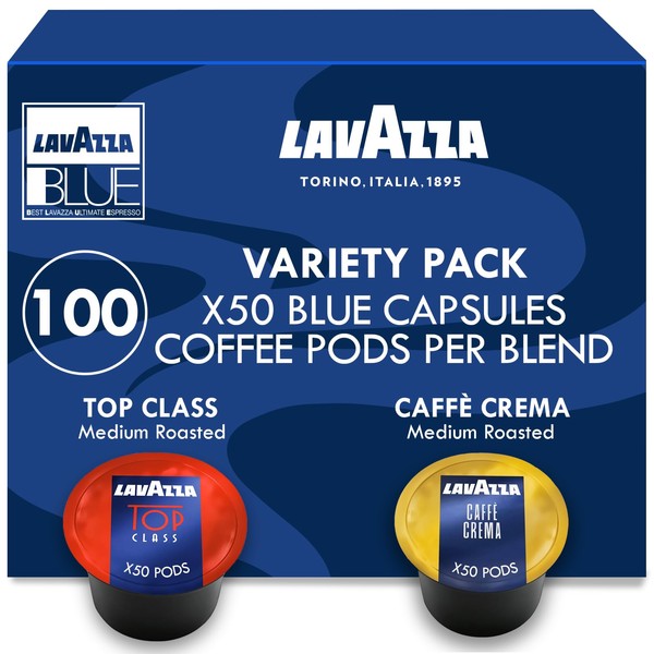 Lavazza Blue Capsules Coffee Pods, Best Value Variety Pack -