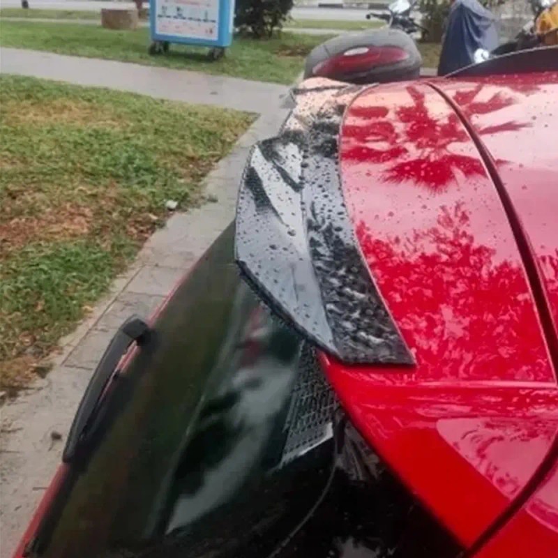 Aleron Fibra Carbono Hatchback Spoiler Cola De Pato Sport