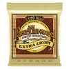 Ernie Ball Earthwood Extra Light 80/20 Bronze Acoustic Guitar Strings,