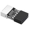 Xelsluthe Motherboard Header Adapter, USB 2.0 to USB 3.2 Gen