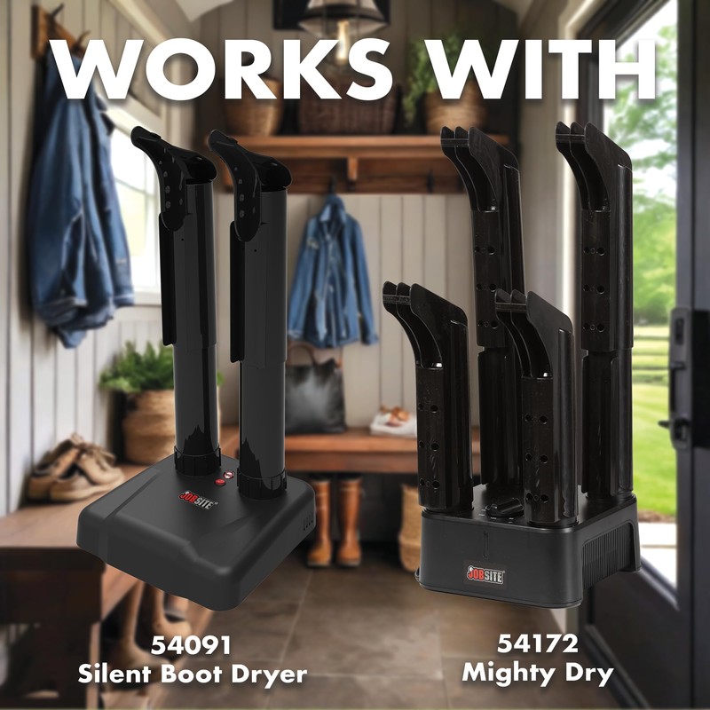 JobSite Unisex's Classic Boot Dryer Extender 1 Pair, 1 Pack