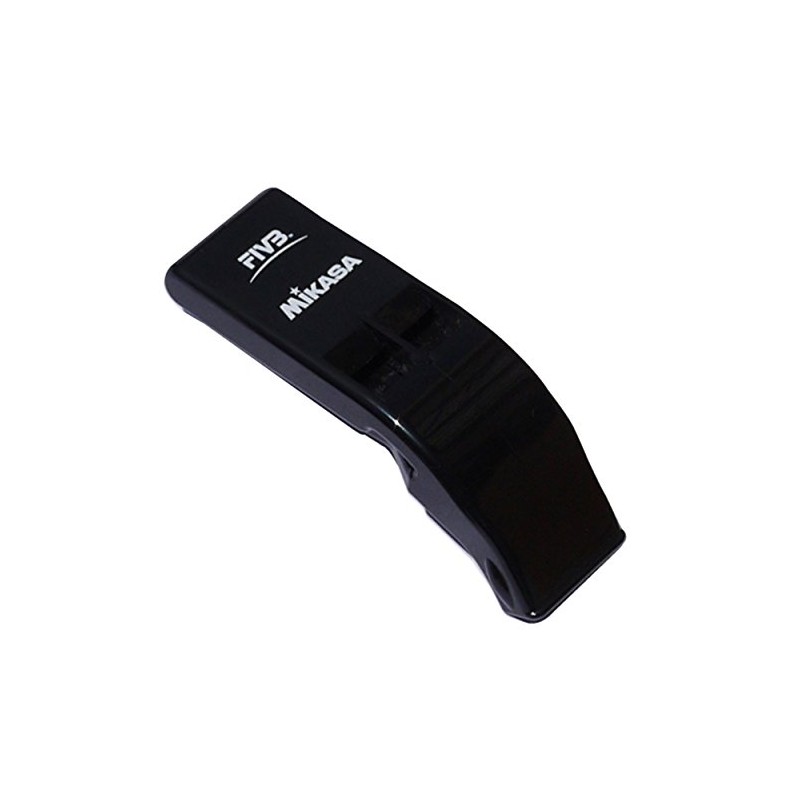 MIKASA BEAT500-BK Volleyball Whistle, Corkless, Black