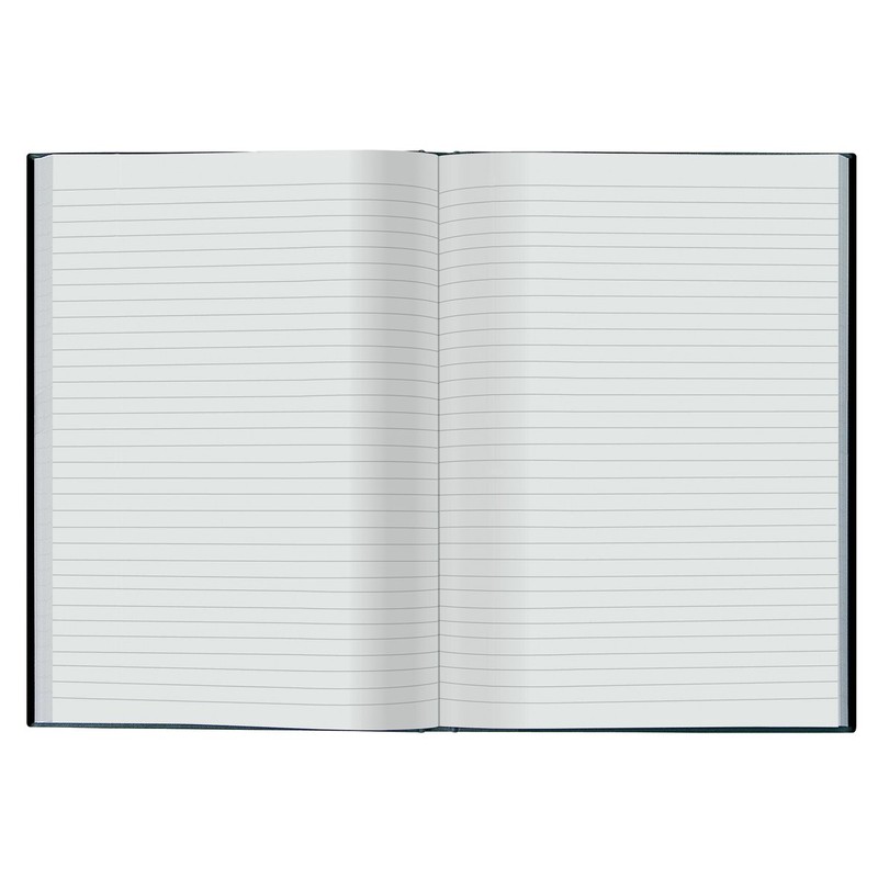 Ideal - A4 Cashbook Feint - 192 Pages - Black