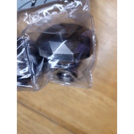 Cambria Classic Finials 3” x 2” Graphite SOLEIL 2-Piece Set NEW