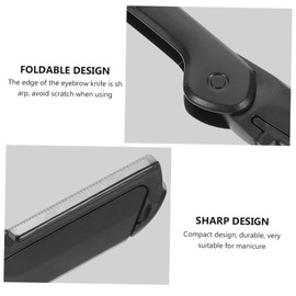 VICASKY 2 Sets Eyebrow Trimming Kit Grooming Tools with Eyebrow Brush Tweezers Scissors Razor for Shaping and Styling present for Makeup Lovers