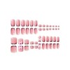 48Pcs Short Press on Nails Square & Press on Toenails