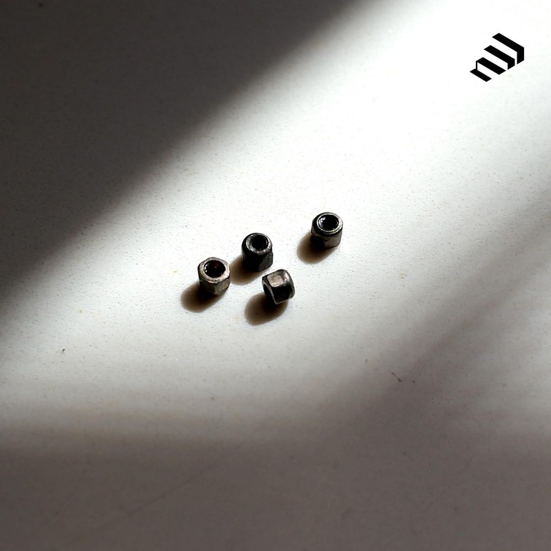 NOAHWOOD DIY Pro Fingerboard Ark i Truck 35mm (Silver)