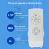 Bkiyougo 2 Pack Fan Remote, Fan Remote Control Kit, Universal
