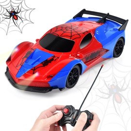 Cemirk Remote Control Car for Kids, 2.4GHz RC Racing Car with Headlight, Toy for Boys and Girls 3-9 Years