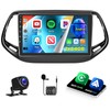 Inefala [2+64GB] Android 15 Car Radio for Jeep Compass 2017-2020