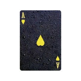 Surface Mitt Luxury Black and Gold Waterproof Playing Cards, Premium Durable Deck for Indoor and Outdoor Use
