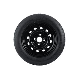 Unitrailer Complete wheel 155/70 R13 4x100 with black rim