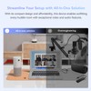 Nuroum Video Conference Webcam with Microphone and Speaker, C10 1080P