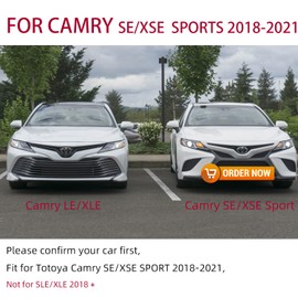 Mud Flaps for Toyota Camry SE XSE Sport 2018 2019 2020 2021 Accessories Mud Splash Guard Front and Rear 4-PC Set