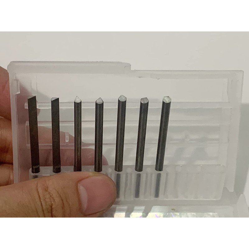 7PCS Increased Tenacity Tungsten Steel Jewelry Engraver Tool Engraving Knives
