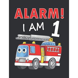 Alarm I Am 1 (Monthly Planner 2021): Monthly Planner Printable, Firefighter Gifts For Boyfriend