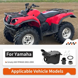 Air Filter Guide Box Cover Assembly Kit for Yamaha Grizzly 660 2002 2003 2004 2005 2006 2007 2008