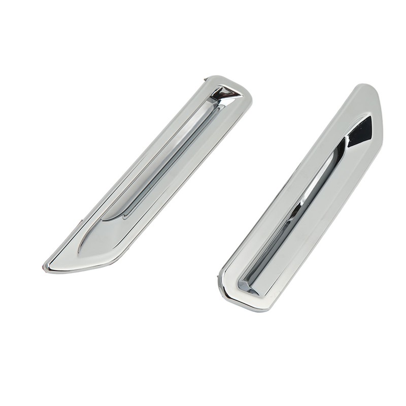 2 Pair Radiator Slot Vent Trim Electroplated Ventilation Decorative Trim