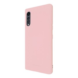 Molan Cano Funda Case de Silicon Suave Protector Acabado Mate para Lg Velvet (Rosa)