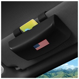 Figpade 2026 New Magnetic Sunglass Holder for Car Visor,Stylish Car Sunglass Holder with American Flag for Cars Decorations,Sunglasses Holders for Cars as USA 250th Anniversary Merchandise