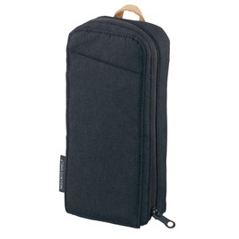 Kokuyo NeoCritz F-VBF210B Pencil Case, Pen Stand, Shelf, Navy.