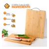 Lagom Tabla Picar Cortar Lagom 28x38cm De Bambú Y Madera