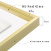 Frametory, 12x12 Floating Picture Frame - Metal Photo Frame -