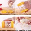 2pcs Boiled Egg Peeler Manually Boiled Egg Peeler, Egg Cracking