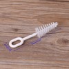 5 Pcs White Pacifier Cleaning Set,Nipple Cleaner Nipples Brush Cleaning
