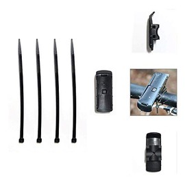 Ramtech Adjustable Bike GPS Handlebar Cart Mount for Bicycle, Compatible with Garmin Rino 610 650 650t 655t 700 750 755t Handheld GPS, BHMS