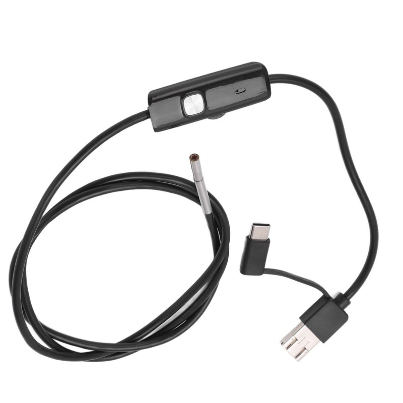 Inspection Camera, Endoscope 3.9mm 6LED Adjustable IP67 Waterproof for Industry