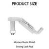 T-Post Gate Hinge Pins Heavy Duty, Adjustable Steel Hanger Eyes
