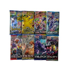 Pokémon Booster 3 Japanische Booster Packs Originale Mystery Pkm Booster Packungen Sammelkarten Japan + Heartforcards® Versandschutz (3 Booster)