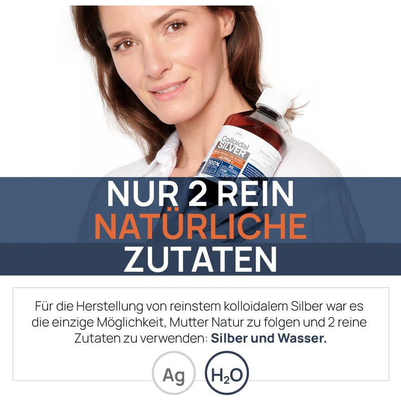 Colloidal Silver 40 PPM – 500ml | Premium Silver Water