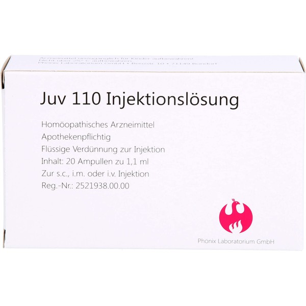 Juv 110 Solution for Injection Ampoules, 20 x 1.1 ml