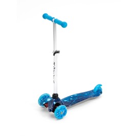 ROFFT Kids Kick Scooter, LED Lighted Wheels and 3 Adjustable Height Handlebars, Lean-to-Steer & Widen Anti-Slip Deck, 3 Wheel Scooter for Boys & Girls Ages 3-6 and up to 85 Lbs