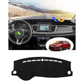 Cartist Dash Cover Custom Fit for Kia Rio Sedan LX EX S 2017-2023 Accessories Dashboard Cover Mat Non-Slip Pad Carpet Anti-Glare