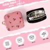 Desing Wish Cosmetic Pouch, Small Makeup Pouch, Square Storage Bag,