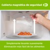 PEIONO Tapa para Microondas, Protector Magnético para Salpicaduras de Microondas