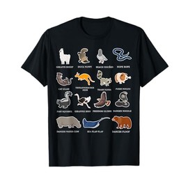 Animals Of The World - Rare Exotic Animals Funny Animal T-Shirt