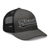 Vintage Milwaukee Baseball Script Mesh Retro Milwaukee Trucker Hat Cap