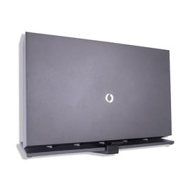Decoralin Wall Mount Bracket for Vodafone Router WiFi Hub THG3000 THG3000g Complete with Screws and Fixings - Black