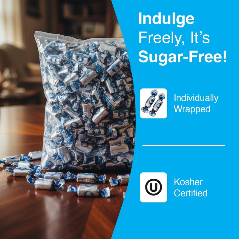 Coffee Rio Sugar Free Original Coffee Candy Bulk, 3 Pound