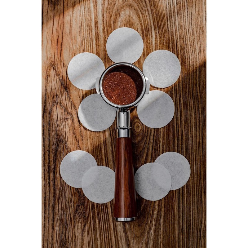 100 Pcs Brown Coffee Filters Paper Coffee Filter Moka Pot