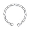 mnmoom lnterchangeable Medical Alert Bracelets-Stainless Steel Chain with lobster clasps-Just