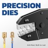 Haisstronica Crimping Tool for Non-Insulated Open Barrel Terminals Receptacles,AWG 22-10