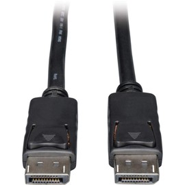 Tripp Lite DisplayPort Cable with Latches (M/M), DP to DP, 1080p, 50-ft. (P580-050) Black