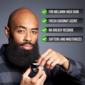 Urban Edge That Beard Butter for Men – Red Hook Scent | Leave-In Conditioner & Softener | Relieves Itch, Hydrates Dry Beards, Adds Natural Shine | Shea, Argan & Almond Oils (2oz)