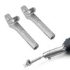 2PCS Heat Gun Nozzle 5x10mm Oval Head 8mm End Hot