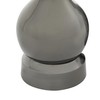 Deco 79 Aluminum Metal Chess Decorative Sculpture King, Knight, Bishop